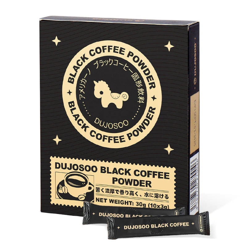 10pcs of DUJOSOO Black Coffee (10pcs/box) 3g
