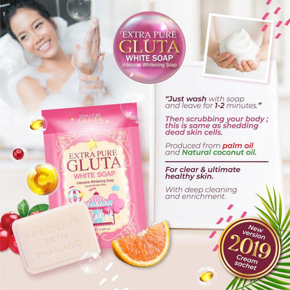 Precious Skin Gluta White Soap Intensive Whitening Soap