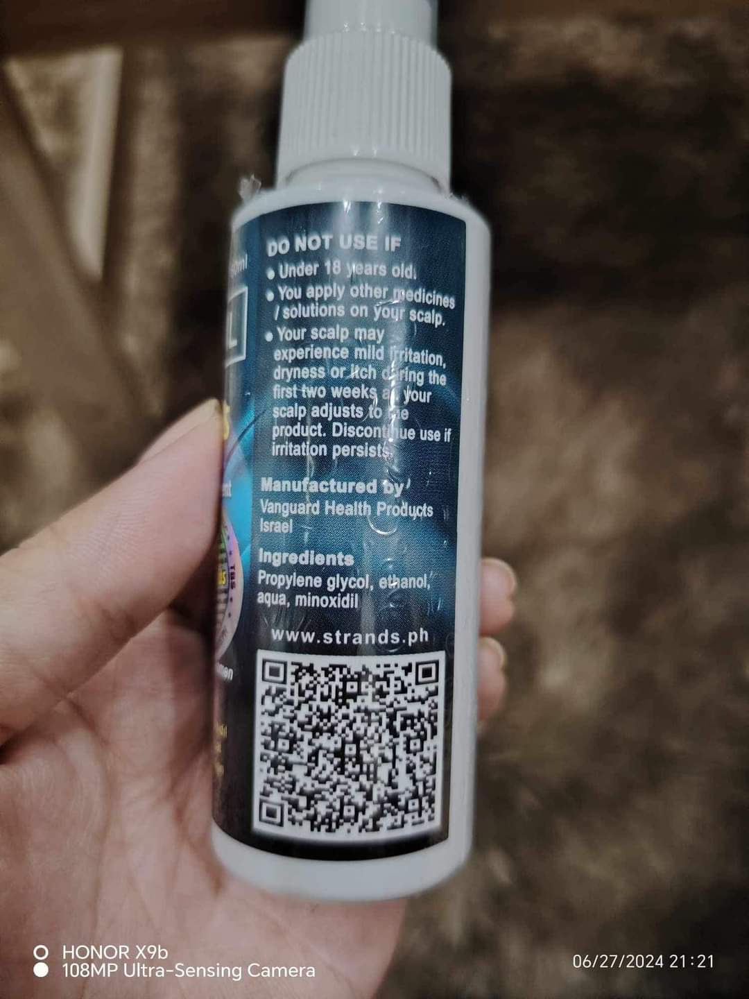 Minoxidil Strands 6% Hair Regrowth Treatment