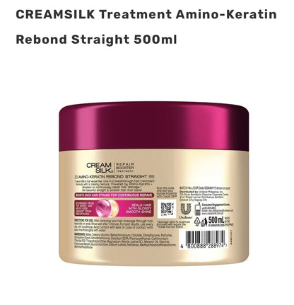 CREAMSILK Treatment Amino Keratin Rebond Straight 500ml