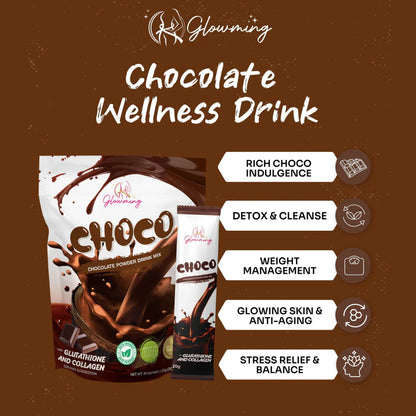 Cris Cosmetics Glowming Choco Drinks 10's
