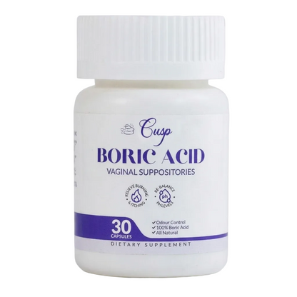 CUSP Boric Acid Vaginal Suppositories - 30PCS