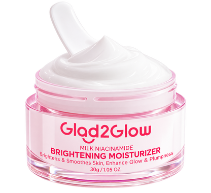 Glad2Glow Milk Niacinamide Brightening Moisturizer 30g