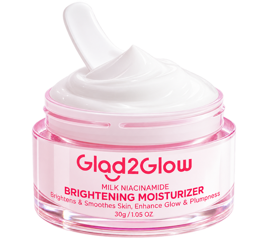 Glad2Glow Milk Niacinamide Brightening Moisturizer 30g