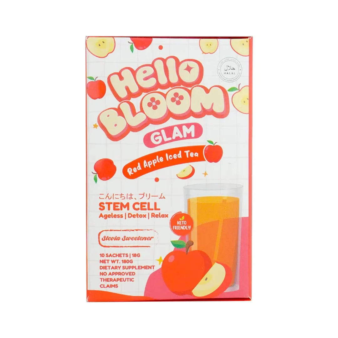 Hello Bloom Red Apple Iced Tea Flavour 10's