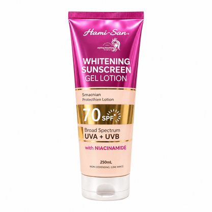 Hamisan Whitening Sunscreen Lotion 250ml