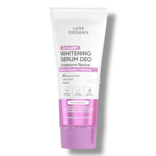 Luxe Organix Active Dry Whitening Serum Deo Underarm Revive 50g