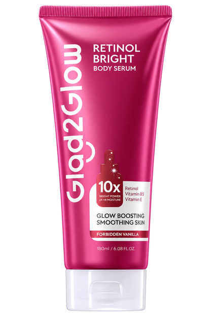 Glad2Glow Retinol Bright Body Serum 180ml