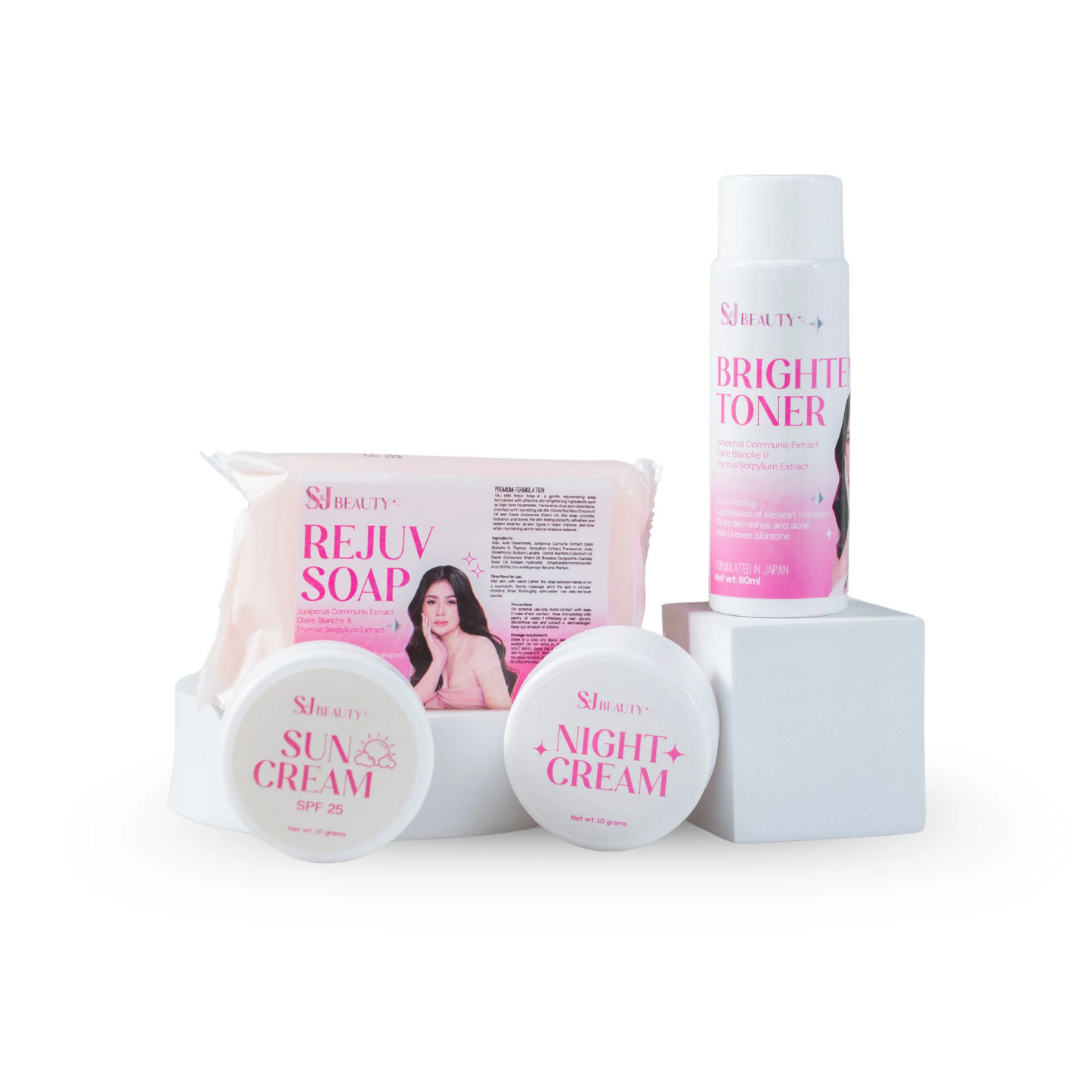 S & J Beauty Products – Mild Rejuvenating Set