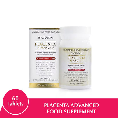 Mosbeau Placenta White Advanced Supplement 60 tablets (Pre-order)