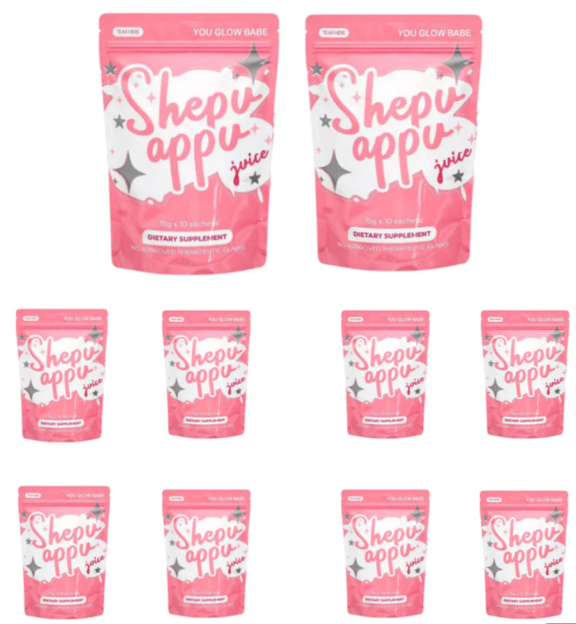 10 packs of You Glow Babe Shepu Appu Juice (10's/pk)