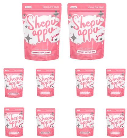 10 packs of You Glow Babe Shepu Appu Juice (10's/pk)
