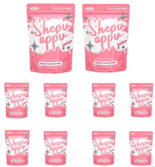 10 packs of You Glow Babe Shepu Appu Juice (10's/pk)