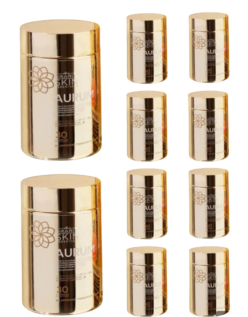 10pcs of Hikari Aurum S-Acetyl Glutathione (30's)