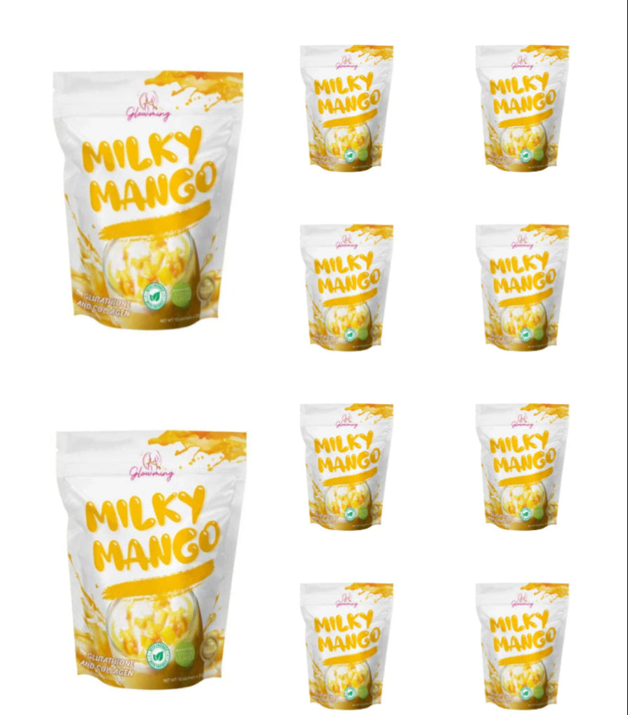 10pcs of Milky Mango W/ Collagen & Glutathione By Cc Glam