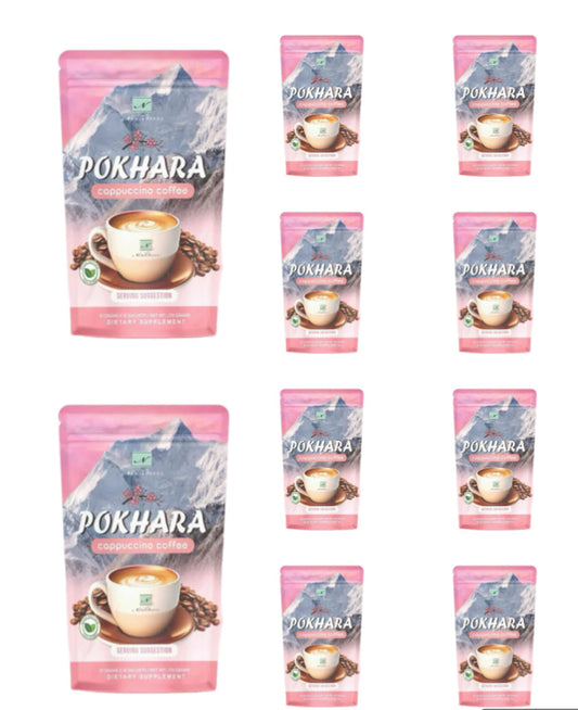 10pcs of POKHARA Cappucino Coffee