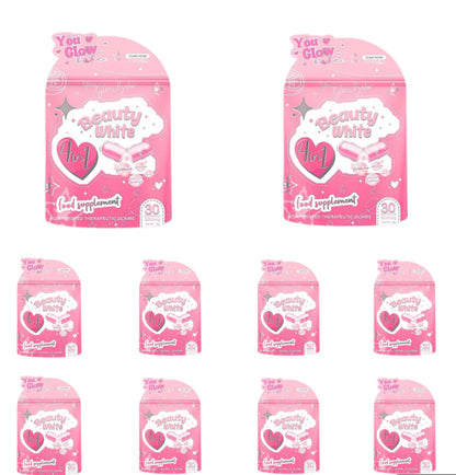 10pcs of You Glow Babe Beauty White 30 Capsules