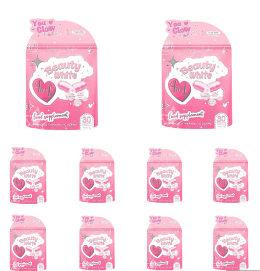 10pcs of You Glow Babe Beauty White 30 Capsules