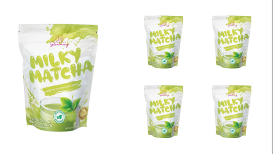 5 packs of Milky Matcha Drink by Glowming Shape Detox