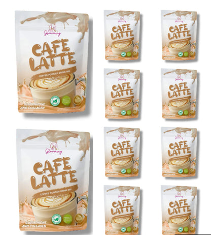 10 packs of Glowming Shape Cafe Latte Coffee Drink (10's/pk)
