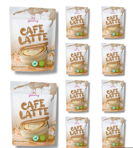 10 packs of Glowming Shape Cafe Latte Coffee Drink (10's/pk)