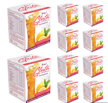 10 boxes of GlutaLipo Lemon Juice