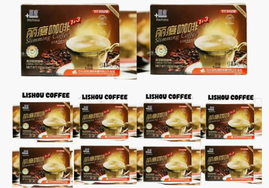 10 boxes of Lishou Coffee 10gx15bags