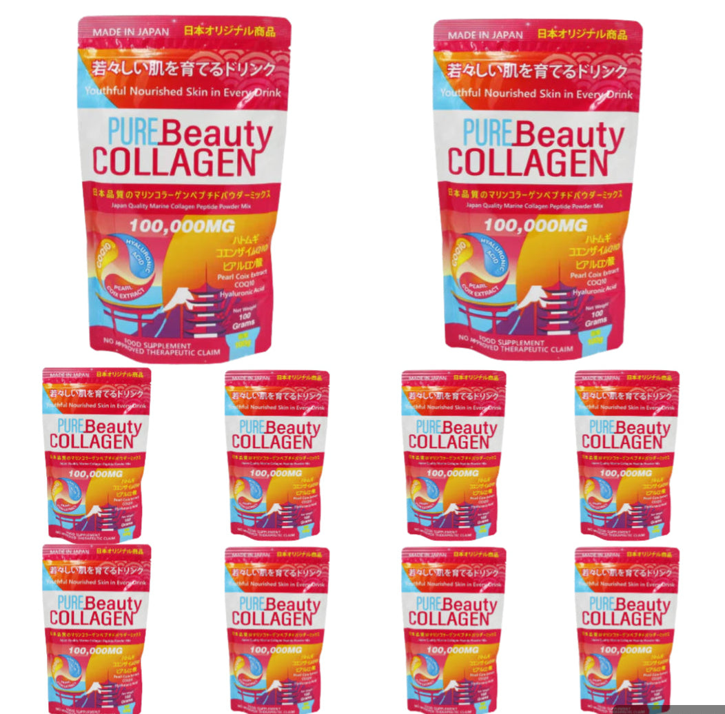 10pcs of Pure Beauty Collagen Powder
