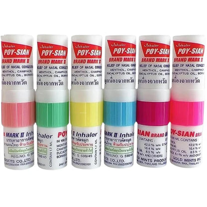 Poy Sian Thailand Inhaler 2 in 1- 1pc