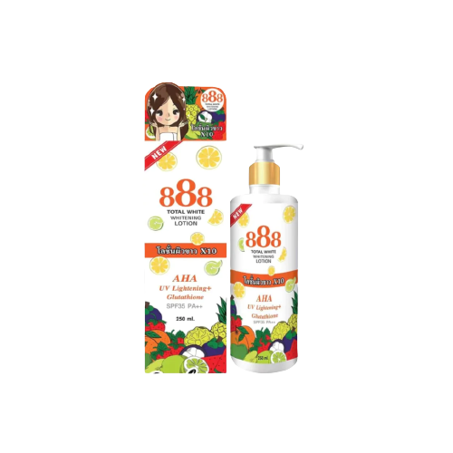 888 Total White Whitening Lotion 250ml
