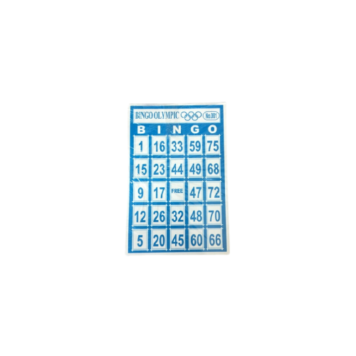 BINGO CARDS 100 CARDS