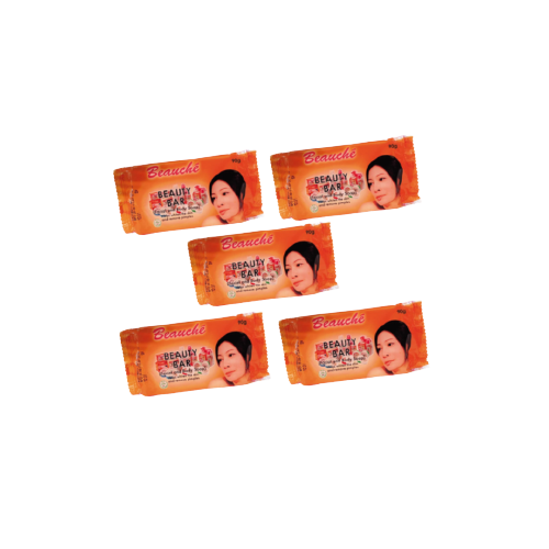 5x Beauche Beauty Bar Facial & Body Soap