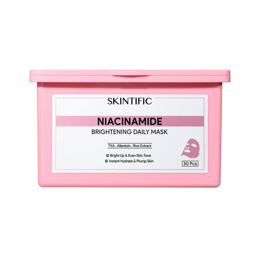 SKINTIFIC Niacinamide Brightening Mask - 30 sheet