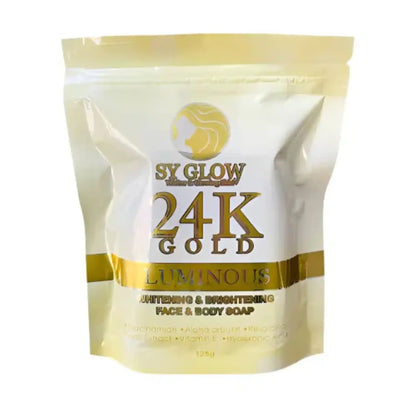 24K Gold Luminous Whitening and Brightening Face and Body Soap 125g