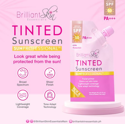 Brilliant Skin Tinted Sunscreen Primer