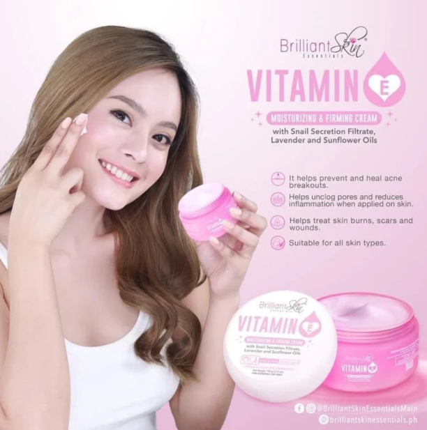 Brilliant Skin Vitamin E Moisturizing Cream