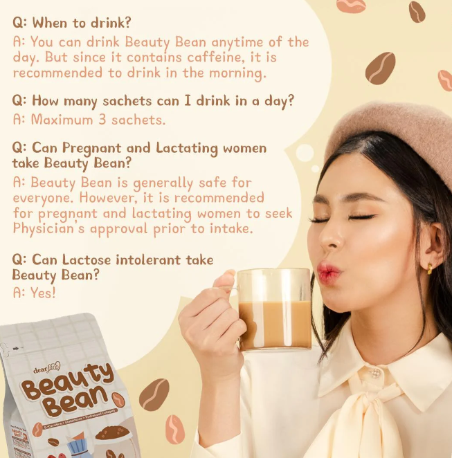 Dear Face BEAUTY BEAN Mocha Coffee