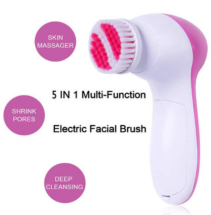 5 in 1 Facial Cleanser Massager Deep Cleansing