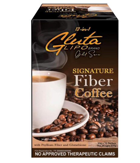 GlutaLipo Signature Fiber Coffee