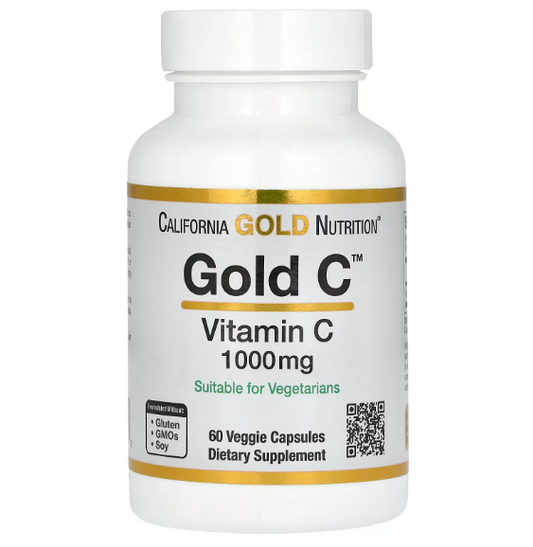 California Gold C Vitamin C 60 Capsules