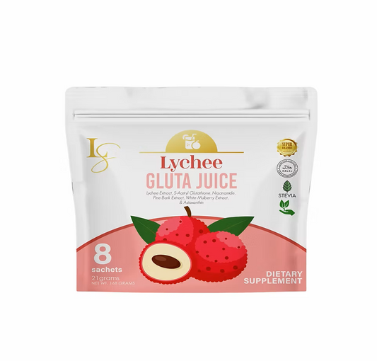 Luxe Slim Lychee Gluta Juice 8 sachets