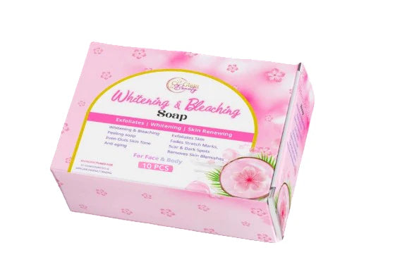 5 pcs of CC Glam Beauty Whitening & Bleaching Soap 70g
