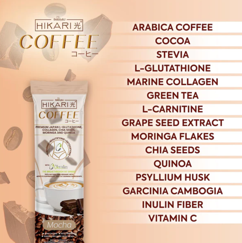 Hikari Coffee Mocha 21g x 10 Sachets