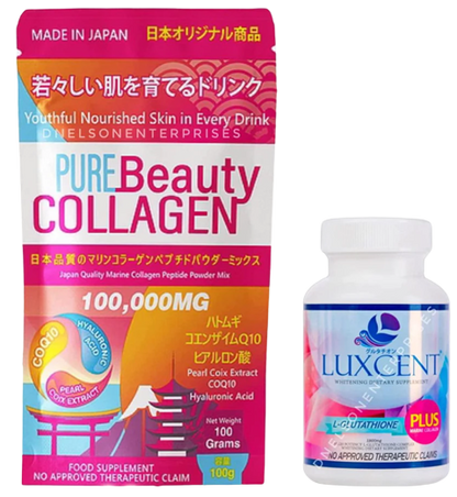 Luxcent Capsules and Pure Beauty Collagen