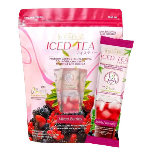 Hikari Iced Tea Mixed Berries 21g x 10 Sachets