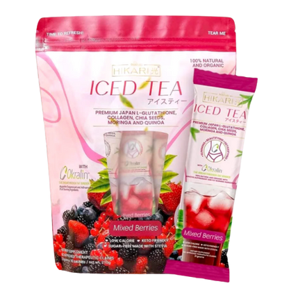 Hikari Iced Tea Mixed Berries 21g x 10 Sachets