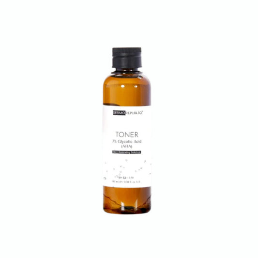 Dermorepubliq Toner 7% Glycolic Acid (AHA) Skin Renewing Solution 100ml