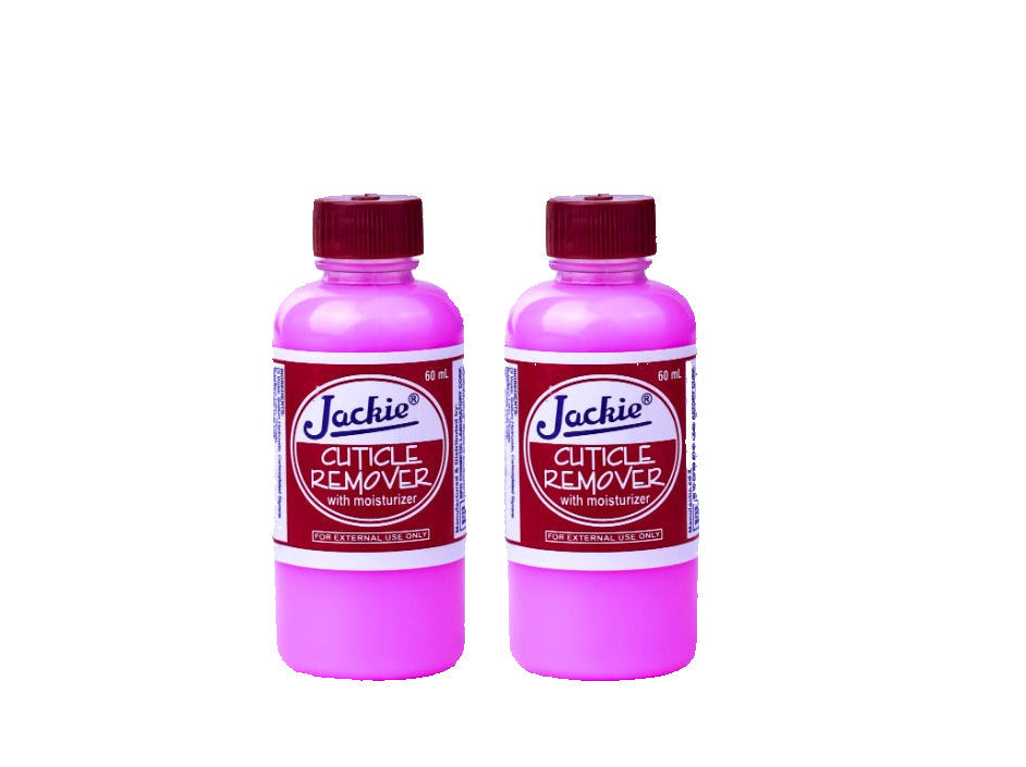 2 PIECES OF JACKIE CUTICLE REMOVER 60ML