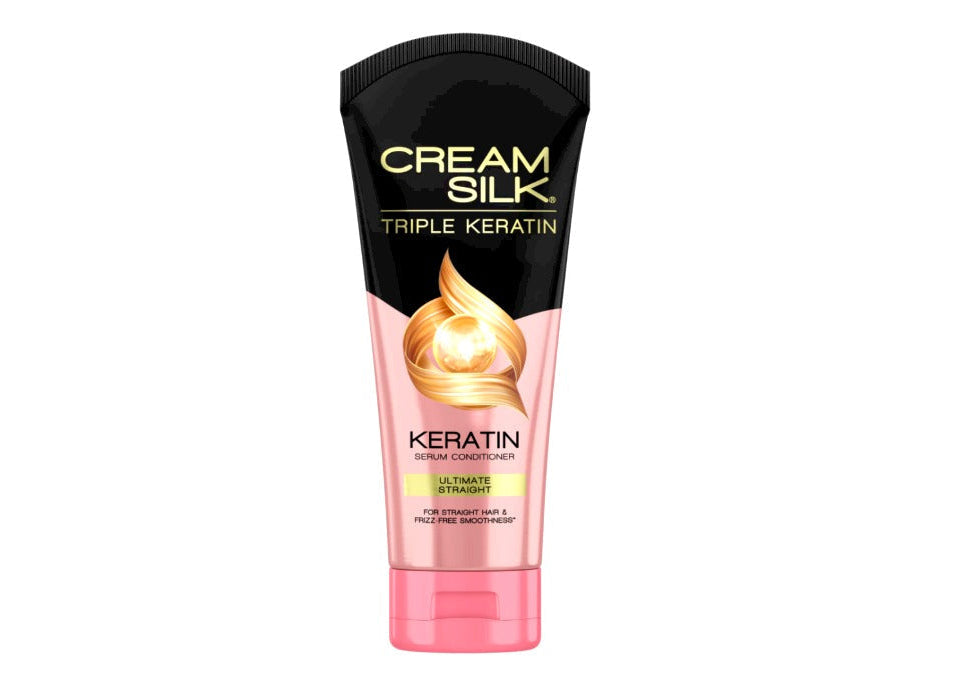 Creamsilk Triple Keratin Rescue Conditioner Ultimate Straight 170mL