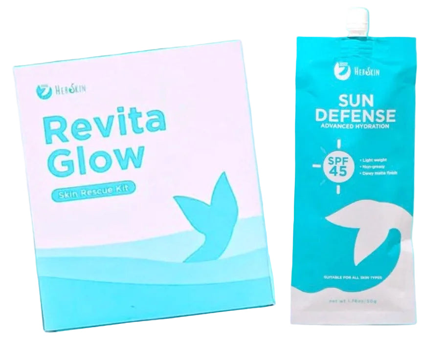 Herskin Revita Glow plus herskin sun defense 50g